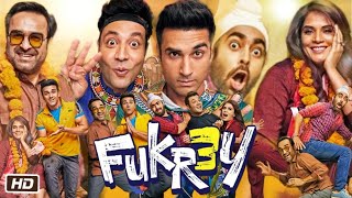 Fukrey 3 Full HD Movie  Ali Fazal  Richa Chadha  Pulkit Samrat  Varun Sharma  Review and Story [upl. by Erapsag]