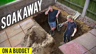 DRAINAGE SOAKAWAY In One Day [upl. by Aikemit]