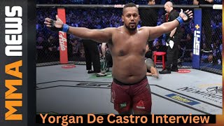 Yorgan De Castro talks CES title fight training with Jon Jones amp plans to make UFC return [upl. by Meehan]