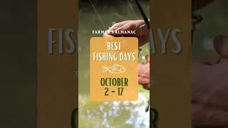 Best Fishing Days October 2024 [upl. by Nelyag]