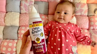 How We Use Little Remedies Saline Spray [upl. by Ellenej417]