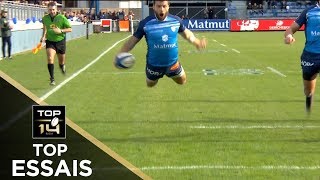 TOP Essais de la J11 – TOP 14 – Saison 20172018 [upl. by Mccormick958]