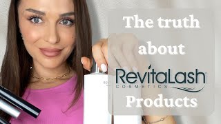 REVITALASH REVIEW  LASH SERUM  HAIR THICKENING SHAMPOO amp CONDITIONER  TREAT HAIR LOSS amp THINNING [upl. by Verene764]