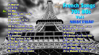 Nhạc Pháp French Songs 70s 80s Playlist Vol1 [upl. by Laven]