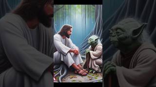 Jesus king 👑💪 Yoda talking  satan 👎👹 [upl. by Yelkreb]