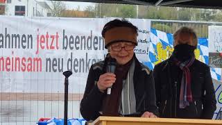 Demonstration Marktheidenfeld 2021 mit Georg Dierkes [upl. by Hung]