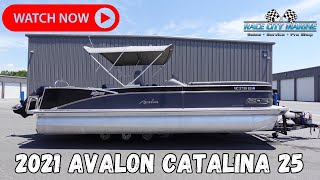 2021 Avalon Catalina 21 Walkaround and Review [upl. by Arawaj727]