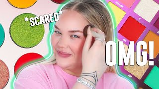 Full Face Using Only EYESHADOWS  NikkieTutorials [upl. by Ellenwahs603]