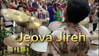 Jeová Jireh  drum cover [upl. by Wrdna]