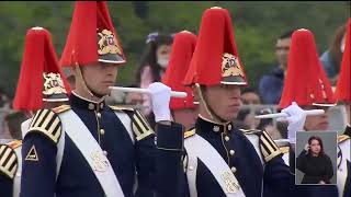 Desfile Escuela Militar  Parada Militar 2022 [upl. by Enidualc]