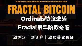 Fractal即将带来的财富机会｜Ordinals协议激活｜新协议和新资产｜Fractal的挖矿分析｜Cat20｜NFT｜新的埋伏机会 [upl. by Eatnoid954]