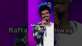 Raftaar on Emiway 🔥🤯 raftaar emiwaybantai [upl. by Attekal]