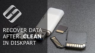 ⚕️ How to Recover Data After Clean Command in Diskpart 2021 [upl. by Nolyd]