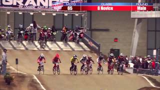 2014 USA BMX Grands  8 Novice [upl. by Ullyot376]