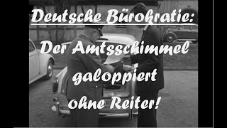 Historischer Bericht 1963 AutoZulassung und Bürokratie in den 60ern [upl. by Ardnassac]