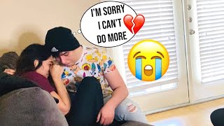 Randomly CRYING Prank On Boyfriend Cute Reaction [upl. by Maise735]