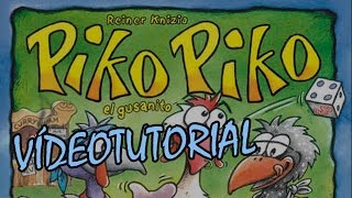 Piko Piko  Juego de Mesa  Reseñaaprende a jugar [upl. by Rolo]