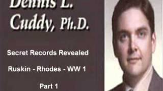 Dr Dennis Cuddy  Secret Records Revealed part 1 xvid [upl. by Nylirac]