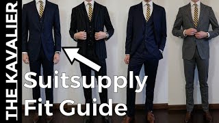 Suitsupply Suit Fit Guide  Havana Sienna Washington Jort La Spalla [upl. by Maggs]