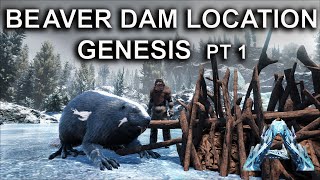 Beaver Dam Locations on Genesis Part 1 Ark Survival Evolved Castoroides [upl. by Ayikaz]