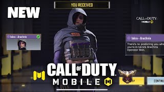 NEW ISKRA  ARACHNIS SKIN ON COD MOBILE GAMEPLAY  Milton37LiveGaming [upl. by Nac]