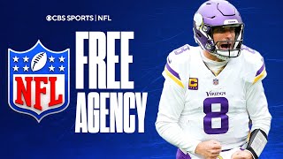 NFL Free Agency Kirk Cousins TOP QB free agent Justin Fields will be COVETED  CBS Sports [upl. by Delanos]