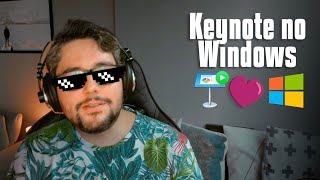 Keynote no Windows Tem Como  Keynote Tutorials [upl. by Caldwell]