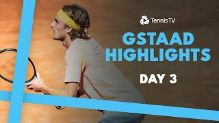 Tsitsipas Begins Campaign Struff Fognini amp More Feature  Gstaad 2024 Highlights Day 3 [upl. by Eenttirb]