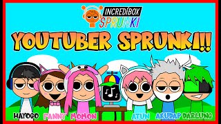 ATUN MEMBUAT KARAKTER SPRUNKI UNTUK SEMUA TEMAN YOUTUBER  Feat sapipurba [upl. by Isadore]