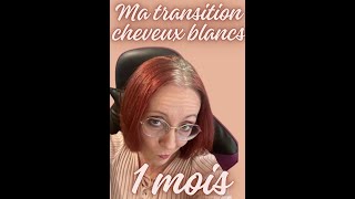 👩‍🦳Début transition cheveux blancs👩‍🦳 [upl. by Nitsid]