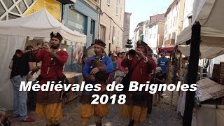 Médiévales de Brignoles 2018 samedi 11 août LC VIDEO [upl. by Bridges]