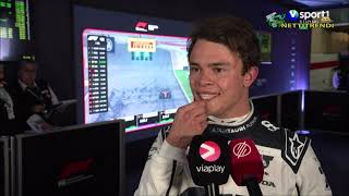 Nyck De Vries Bahrain GP 2023 Post Qualifying Interview  F1 2023 [upl. by Tterrag935]