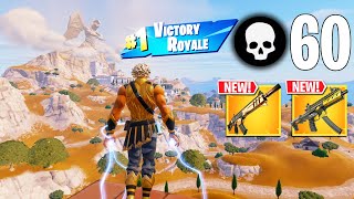 60 Elimination Solo Vs Squads Wins Full Gameplay NEW FORTNITE SEASON [upl. by Ynneb977]