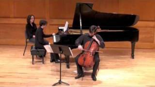 Lachezar Kostov and Viktor Valkov Nikolay Roslavets  Sonata for cello and piano N2 [upl. by Kinsler]