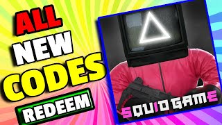 All New Squid Game Codes 2023  Roblox Squid Game Codes [upl. by Zebulen822]