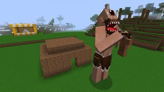 NOOB VS GIGANTE  EL GIGANTE QUE ATACA A LOS NOOB  MINECRAFT [upl. by Opportina]