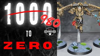 Venatari Squad 12  1000 to ZERO unpainted minis 980 [upl. by Crescint735]