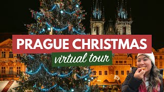 PRAGUE CHRISTMAS MARKET GUIDE  Christmas in Prague Virtual Tour Ft Old Town Square amp More [upl. by Phalan]