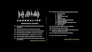 Def Leppard Adrenalize Interview 1992 FULL [upl. by Fira]