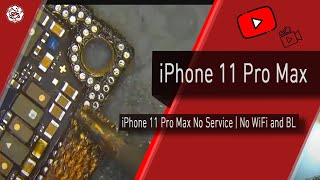 iPhone 11 Pro Max No Service  No WiFi and BL👊👊🔥 [upl. by Alyehs]