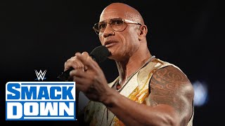 The Rock Concert layeth the smackdown on Cody Rhodes SmackDown highlights March 15 2024 [upl. by Ready]