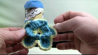 How To Crochet Pansy Flower  EASY  The Crochet Crowd [upl. by Bruell]