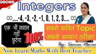 Integers Chapter  Complete Class6 Class 5  Best explanation [upl. by Allister574]