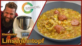 Klassische Linsensuppe  Thermomix Rezepte aus dem Wunderkessel [upl. by Eppilihp]