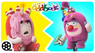 Oddbods  New Years Resolution Fails  Funny Cartoons For Children [upl. by Lazar550]