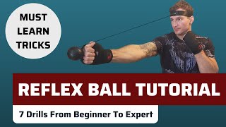 Reflex Ball Tutorial For Beginners  7 Drills From Beginner To Expert By Noah Cutter [upl. by Ahsinel297]