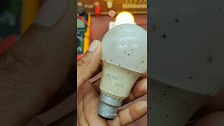 Halonix 9W LED bulb repair Just 1 Minute रिपेयर करें एक मिनट में। shorts repair led reparing [upl. by Ogilvy]