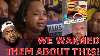 California Residents SHOCKED Over McDonalds SKYROCKETING Prices After 20 HR Minimum Wage Increase [upl. by Starlene]