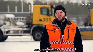 Avinor winter operations Alta Airport [upl. by Nylssej]