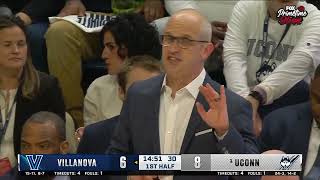 UConn vs Villanova  2024224  NCAAB Game [upl. by Susejedairam]